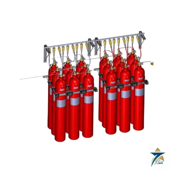 Ansul Inert Gas System 300 IGS-300 container bank