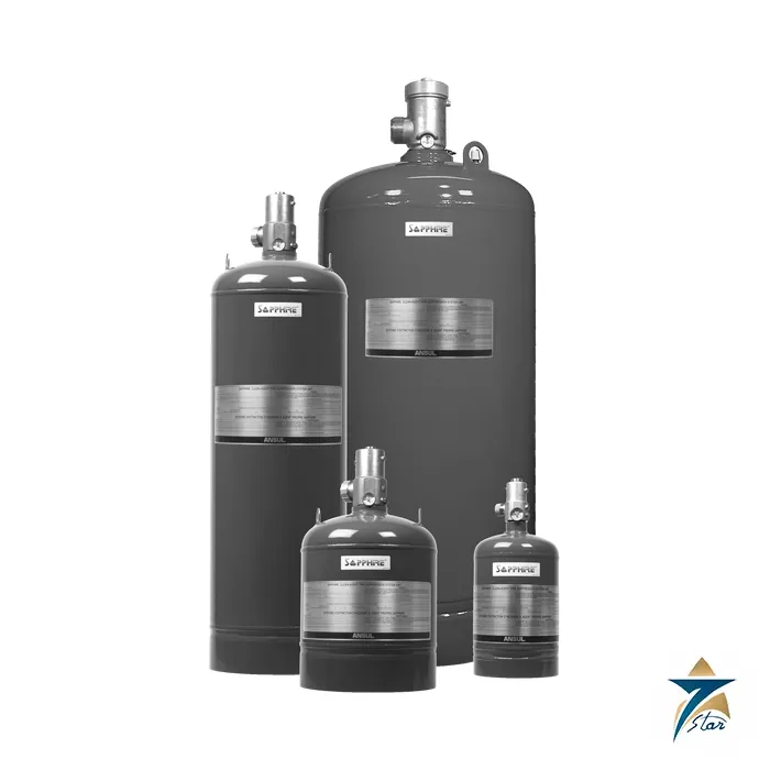 ansul-sapphire-clean-agent-fire-suppression-system-cylinders Ansul SAPPHIRE clean agent fire suppression system cylinders