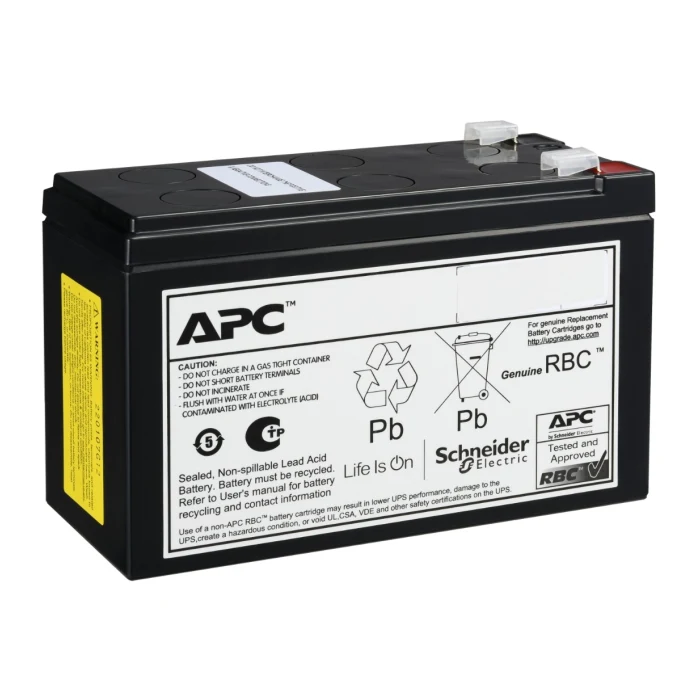 APC APCRBCV204 Replacement Battery Cartridge VRLA 9Ah 48V DC 2-year warranty