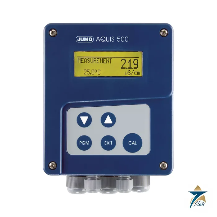 JUMO AQUIS 500 AS standard-signal indicator controller (AQUIS 500 family image)