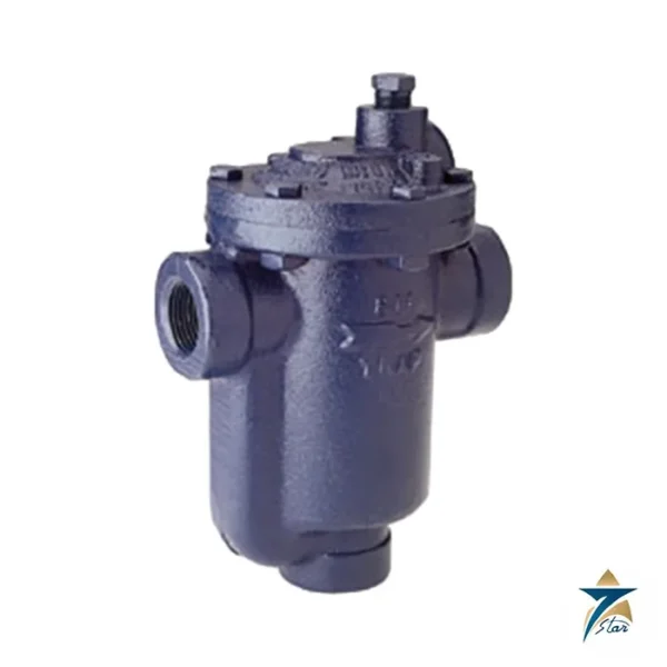 Armstrong 800 Series cast iron inverted bucket steam trap, side inlet side outlet (official product photo)