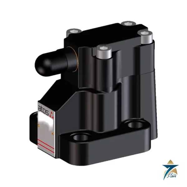 Atos AGAM piloted pressure relief valve