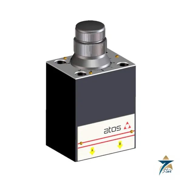 Atos QV pressure compensated flow control valve