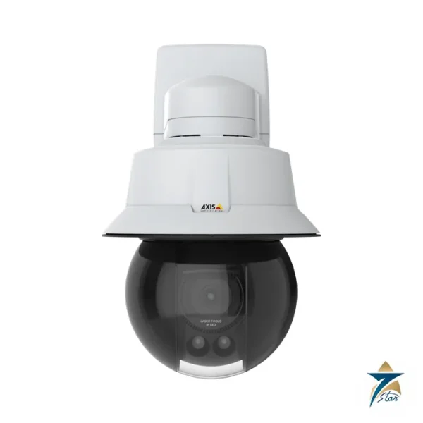Axis Q6315-LE outdoor PTZ network camera with weathershield and wall mount