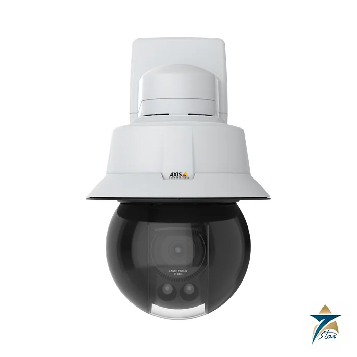 axis-q6315 Axis Q6315-LE outdoor PTZ network camera with weathershield and wall mount