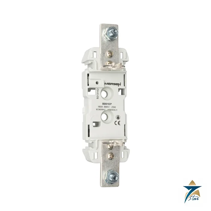 bb01ep-mersen Mersen BB01EP NH size 0 single-pole plastic fuse base