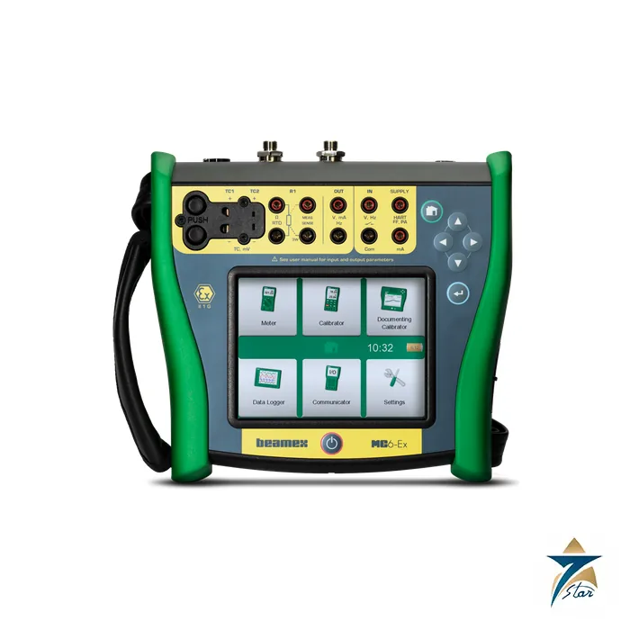 Beamex MC6-Ex Intrinsically Safe Field Calibrator Beamex MC6-Ex Intrinsically Safe Field Calibrator Supplied by Seven Star LLC