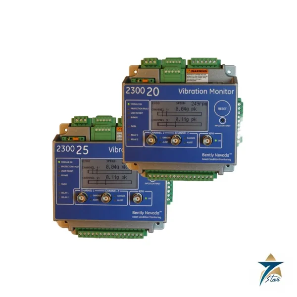 Bently Nevada 2300/20 and 2300/25 Vibration Monitors Supplied by Seven Star LLC