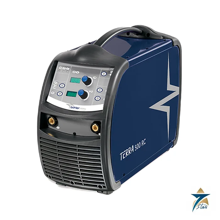 boehler-terra-500-rc Böhler Welding TERRA 500 RC stick MMA welding machine front view