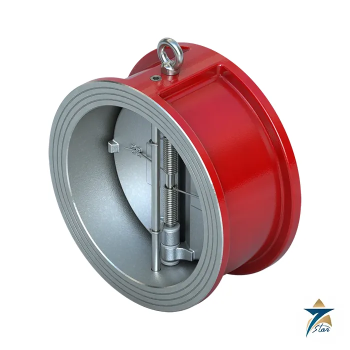 bray-rite-double-door-check-valve-wafer Bray/Rite double door wafer check valve with two spring-loaded discs