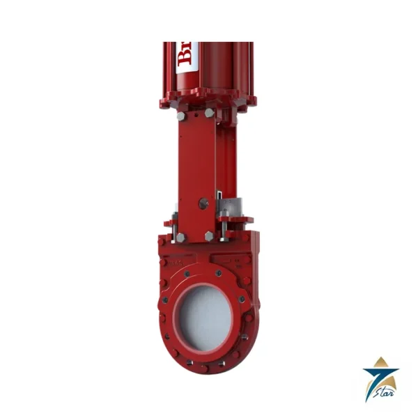 Bray Series 755 bidirectional urethane-lined knife gate valve