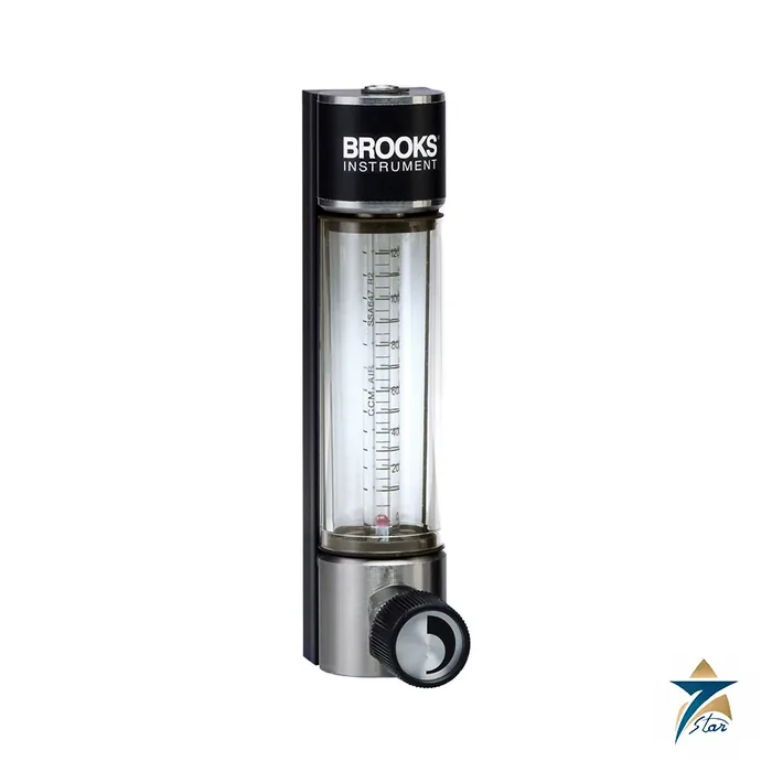 Brooks Instrument Sho-Rate 1250 glass tube flowmeter Brooks Instrument Sho-Rate 1250 glass tube flowmeter