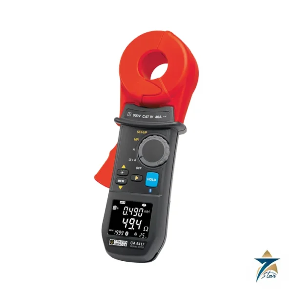 Chauvin Arnoux CA 6417 earth loop clamp meter