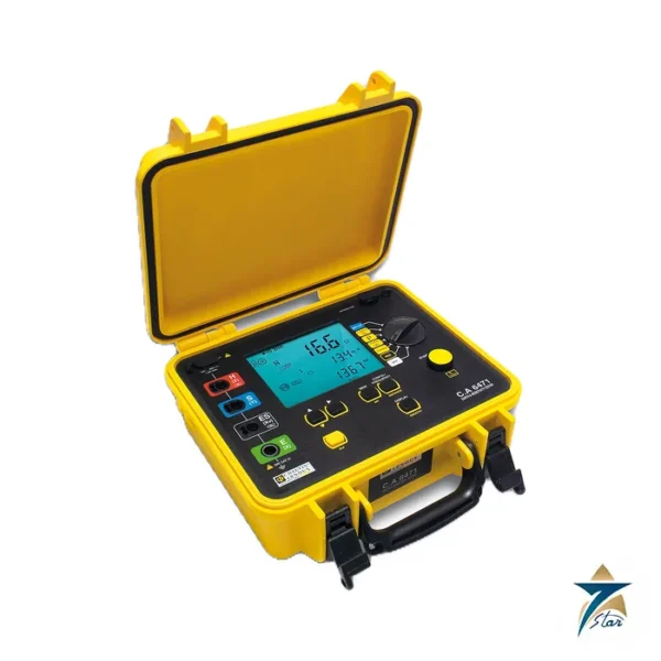 Chauvin Arnoux CA 6471 earth and resistivity tester