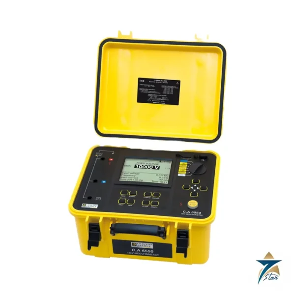 Chauvin Arnoux CA 6550 10 kV insulation tester