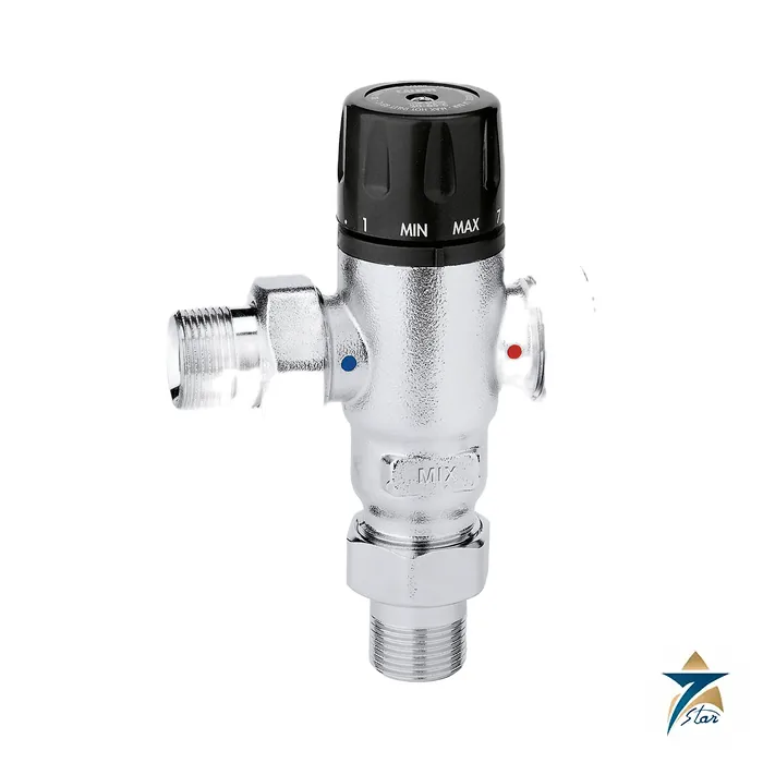 Caleffi 521400 anti-scale adjustable thermostatic mixing valve
