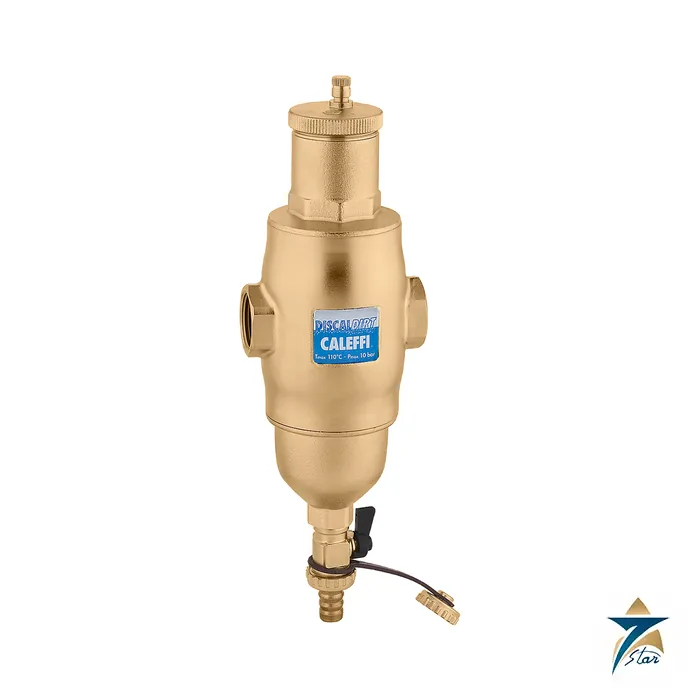Caleffi 546005 DISCALDIRT brass deaerator-dirt separator