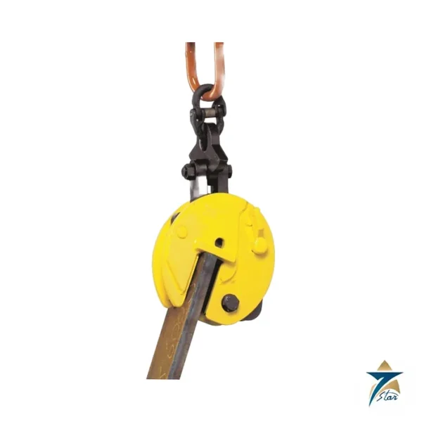 Camlok CX heavy-duty hinged vertical plate clamp (family image from the maker page)
