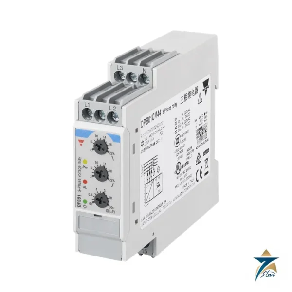 Carlo Gavazzi DPB01CM44 3-phase voltage monitoring relay
