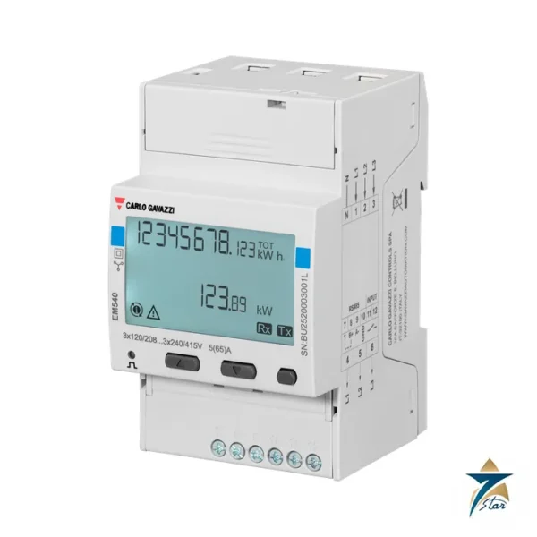 Carlo Gavazzi EM540DINAV23XS1PFA three-phase energy analyzer