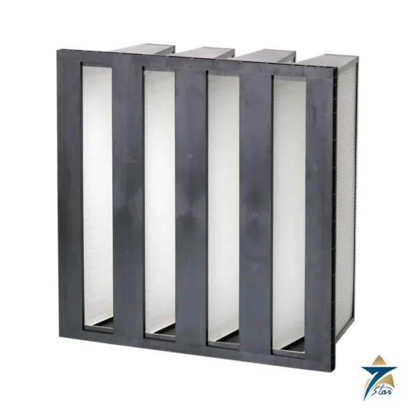 Camfil Absolute VGHF compact HEPA filter (family photo, ABS frame)