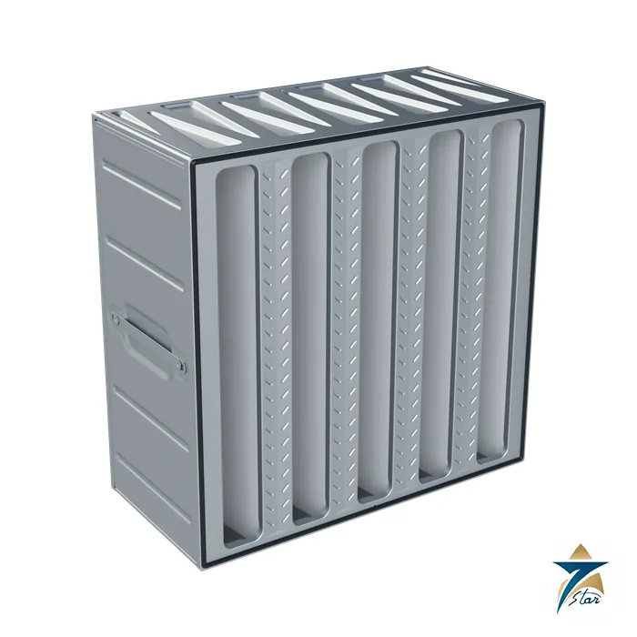 Camfil Opakair V-bank steel box compact filter (family photo)