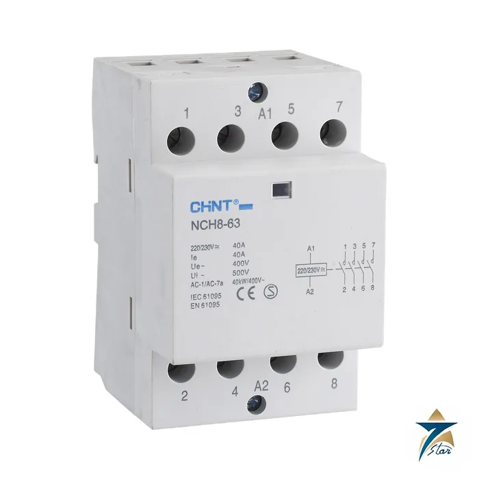 chint-nch8 CHINT NCH8-63 modular AC contactor