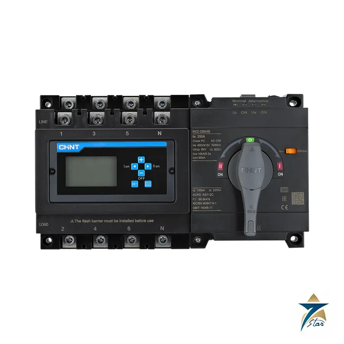 chint-nxz CHINT NXZ-250 4-pole automatic transfer switch