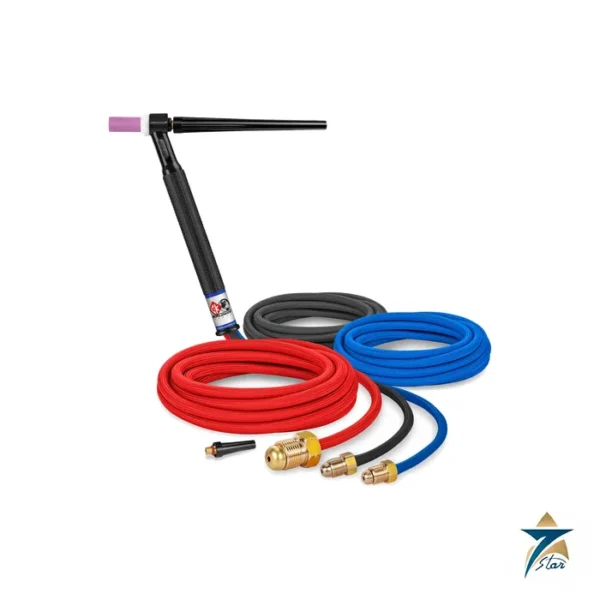 CK Worldwide CK20 water-cooled TIG torch package with hoses