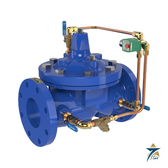 cla-val-136-01 Cla-Val 136-01 solenoid control valve with CS3 pilot