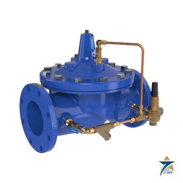 Cla-Val 90-01 pressure reducing valve with pilot system