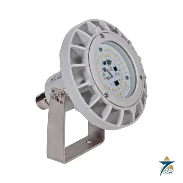 Cortem EVML Ex LED low bay luminaire with bracket