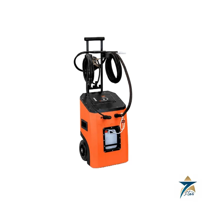 Cougartron Fury100XF Weld Cleaner with Integrated Fluid Feed Cougartron Fury100XF Weld Cleaner with Integrated Fluid Feed Supplied by Seven Star LLC