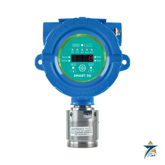 crowcon-smart-3g-d2 Crowcon SMART 3G-D2 fixed gas detector with display and sensor head