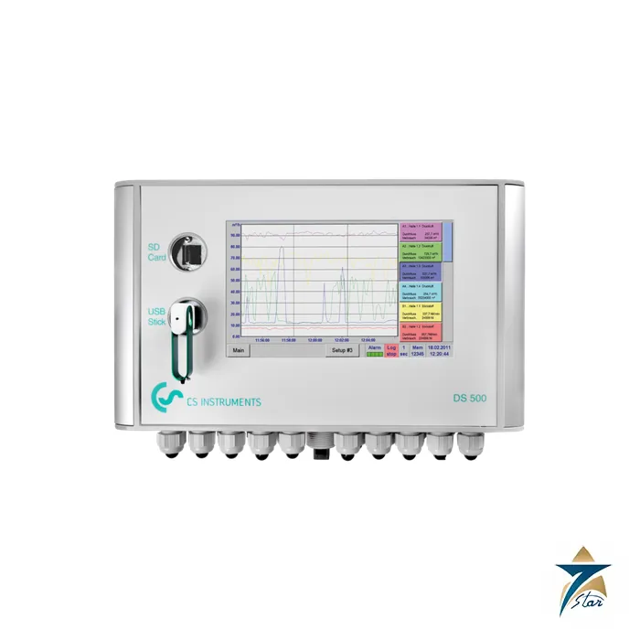 CS Instruments DS 500 Intelligent Chart Recorder CS Instruments DS 500 Intelligent Chart Recorder Supplied by Seven Star LLC