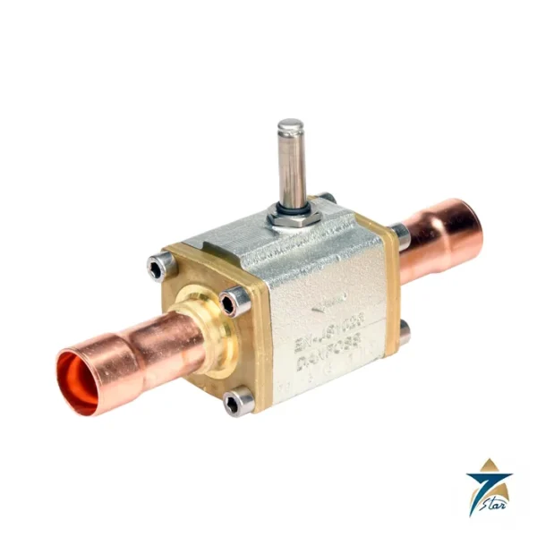 Danfoss EVR solenoid valve with solder connections (official image of the EVR 40 type)