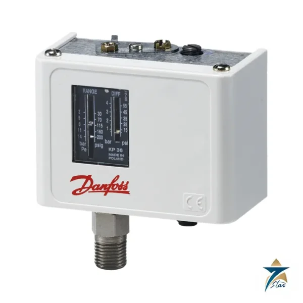 Danfoss KP 37 pressure switch with G 1/2 connection (official image of the type)