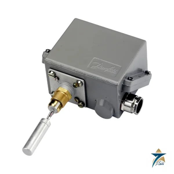 Danfoss KPS 77 thermostat with rigid sensor (official image of the KPS 77 type)