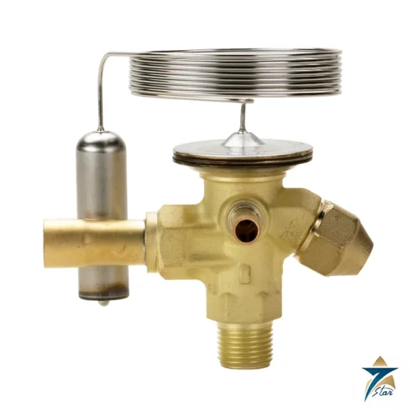 Danfoss TE 2 thermostatic expansion valve for R744 (official Danfoss product image of the TE 2 type)