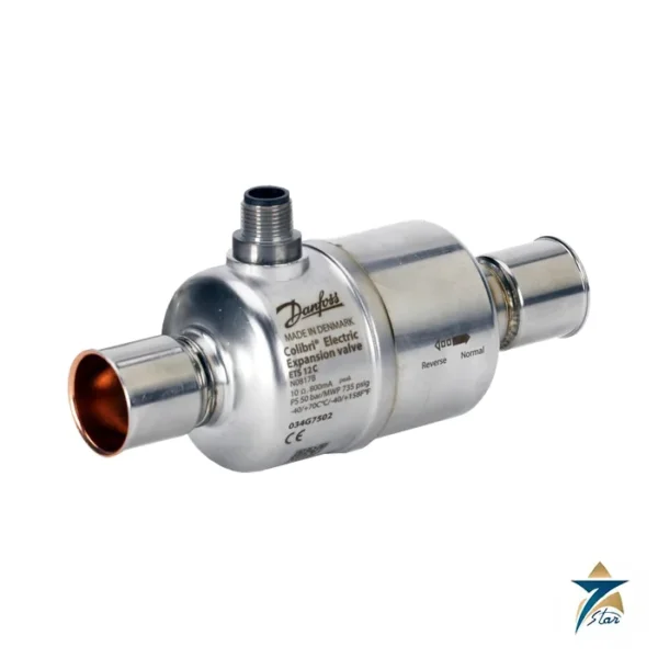 Danfoss ETS 12C Colibri electric expansion valve (official Danfoss image of the ETS Colibri range)