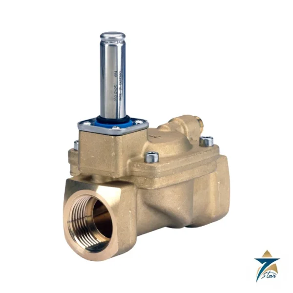 Danfoss EV220B brass servo-operated solenoid valve