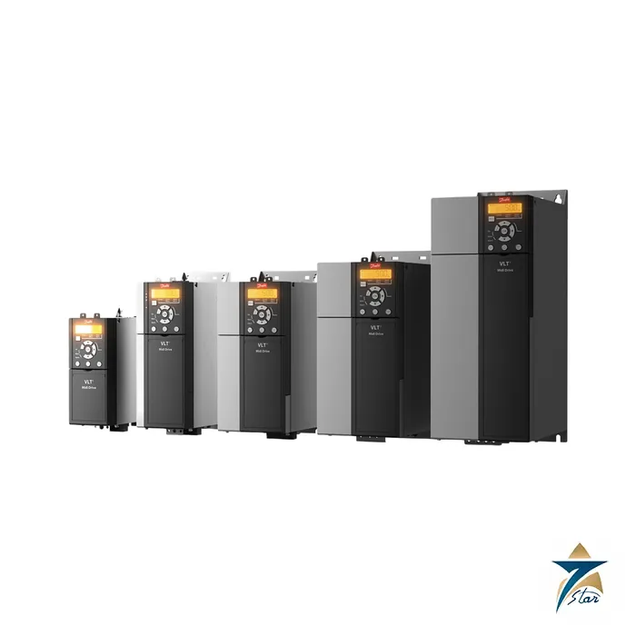 danfoss-fc280 Danfoss VLT Midi Drive FC 280 range, frames K1 to K5 (family photo, not this exact frame)