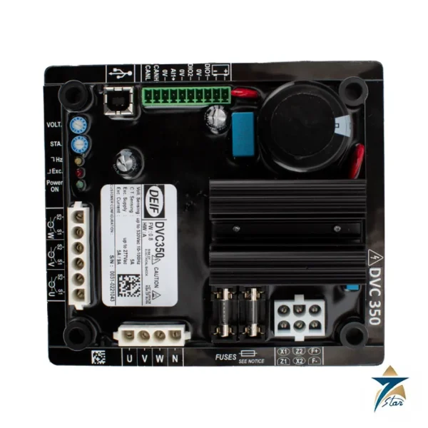 DEIF DVC 350 digital voltage controller board