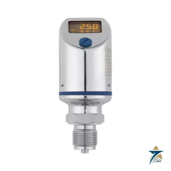 JUMO DELOS HP high-pressure transmitter with display (DELOS family image)
