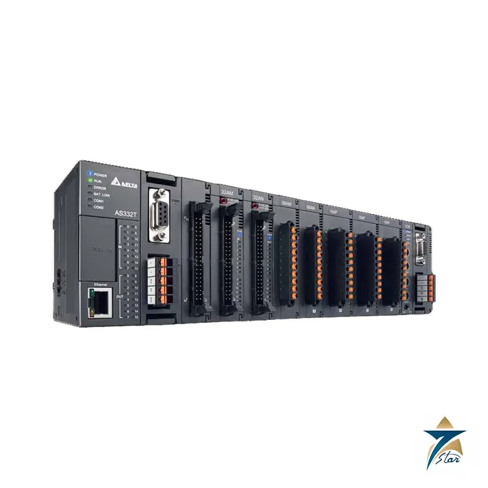 Delta AS Series modular PLC CPU with I/O modules