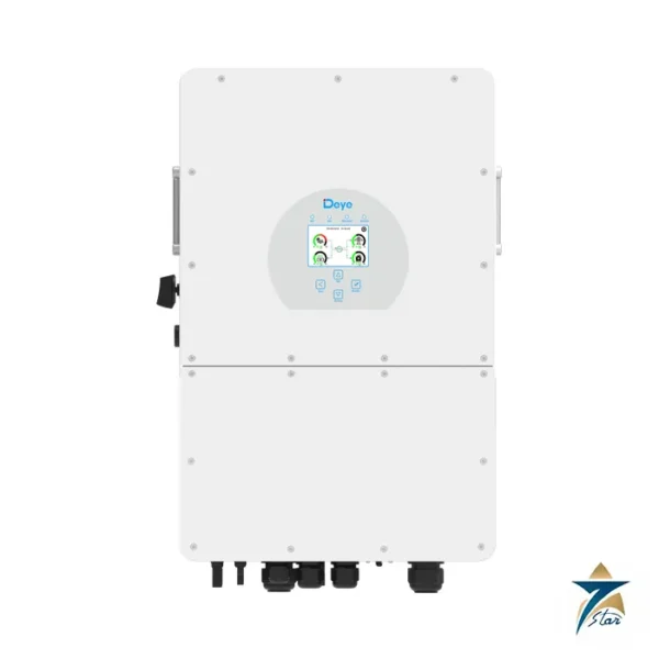 Deye SUN-5/6/8/10/12/15/20/25K-SG01HP3-EU-AM2 three-phase high-voltage hybrid inverter (family image)