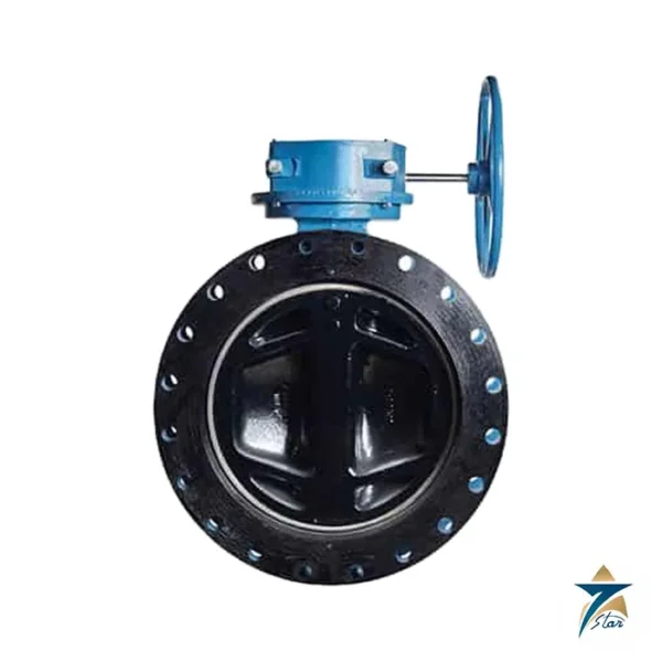 DeZURIK BAW AWWA butterfly valve with handwheel gear actuator
