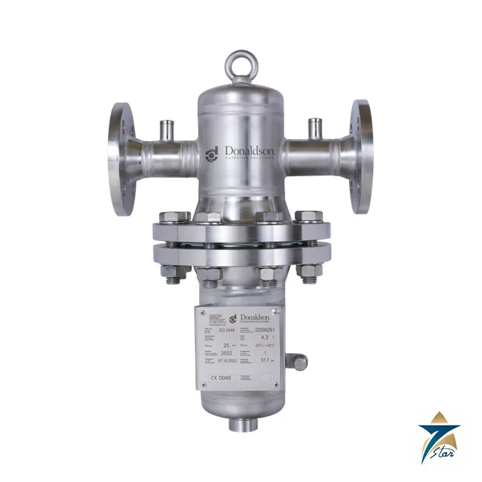 donaldson-eg-0048-0768-atex-stainless-steel-gas-filter-housing Donaldson EG stainless steel gas filter housing (official product image)