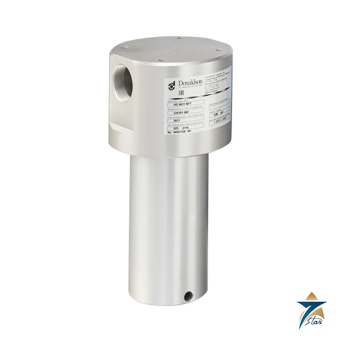 donaldson-hd-0003-0072-high-pressure-gas-filter-housing Donaldson HD high-pressure filter housing (official product image)