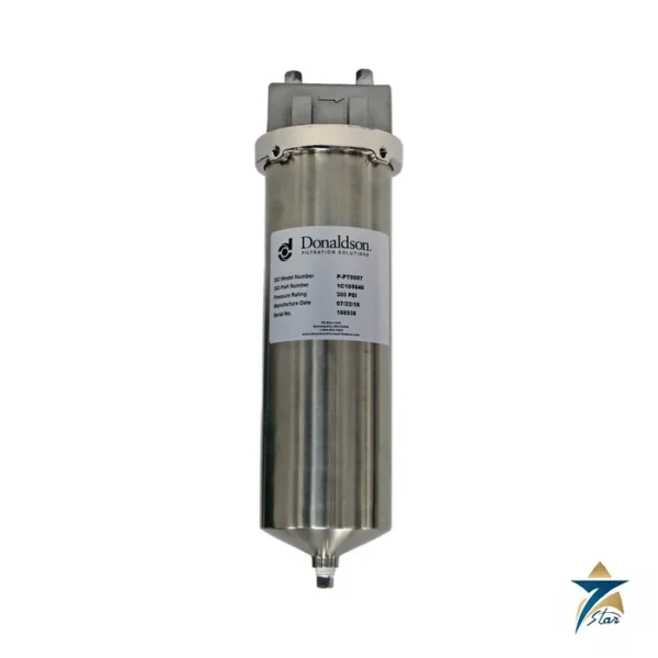 Donaldson P-PT stainless steel liquid filter housing (official product image)